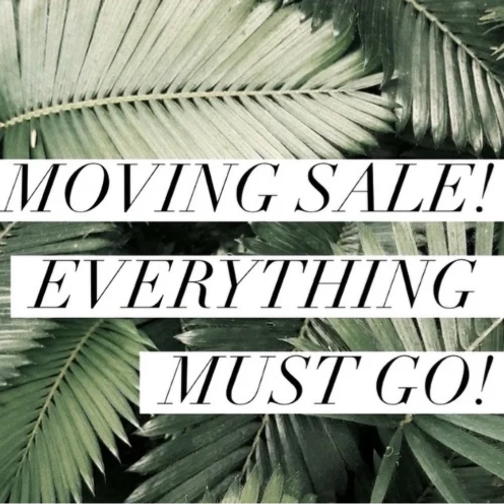 Moving Sale!!!
